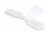 StarTech.com 3.5in (9cm) Cable Labels, 100 Pack White, Cable/Cord Tags (CABLE-TAG-HLWH) - Vänster vinkel