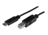 StarTech.com USB 2.0 USB-C till USB-B-kabel - Höger vinkel