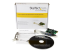 Startech PCI Express (PCIe) SuperSpeed USB 3.0-kortadapter med 2 portar och UASP ? SATA-ström - Framsidan