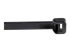 StarTech.com 10"(25cm) Cable Ties, 1/8"(4mm) wide, 2-5/8"(68mm) Bundle Diameter, 50lb(22kg) Tensile Strength, Nylon Self Locking Zip Ties w/Curved Tip, 94V-2/UL Listed, 1000 Pack, Black - Närbild