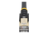StarTech.com 2m CAT6A Ethernet Cable, 10 Gigabit Shielded Snagless RJ45 100W PoE Patch Cord, CAT 6A 10GbE STP Network Cable w/Strain Relief, Black, UL Certified Wiring/TIA - Närbild