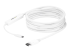 StarTech.com 9.8ft/3m USB C to DisplayPort 1.2 Cable 4K 60Hz, USB-C to DisplayPort Adapter Cable HBR2, USB Type-C DP Alt Mode to DP Monitor Video Cable, Compatible w/ Thunderbolt 3, White - Framsidan