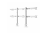 StarTech.com Six-Monitor Desk Mount w/ Crossbar, Up To 32" Screens/17.6lb - Tillbaka