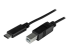 StarTech.com USB 2.0 USB-C till USB-B-kabel - Höger vinkel