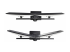 StarTech.com Crossbar Dual Monitor Desk Stand, Double 27inch Screens/VESA - Ovansidan