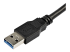 StarTech.com 2 m svart SuperSpeed USB 3.0-förlängningskabel A till A - Närbild