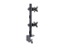 StarTech.com Desk Mount For 2x Vertically Stacked Monitors, Dual 49", TAA - Vänster vinkel