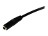 StarTech.com 2m 3,5mm 4-polig TRRS headset-förlängningskabel - Höger vinkel