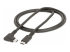 StarTech.com 3ft (1m) Rugged Right Angle USB-C Cable, USB 10 Gbps, USB C to C Data Transfer Cable, 4K 60Hz DP Alt Mode, 100W Power Delivery - Höger vinkel