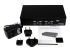 StarTech.com USB DisplayPort KVM-switch med 4 portar och audio - Framsidan