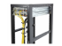 StarTech.com 5-Pack 1U Vertical Cable Management D-Ring Hooks, Cable Manager For 19" Server Racks/Cabinets, Network Rack Wire Organizers, Cable Guide Rings - Höger vinkel