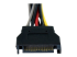 StarTech.com 6in SATA Power Y Splitter Cable Adapter - Närbild