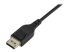 StarTech 1 m VESA-certifierad DisplayPort 1.4-kabel - Närbild