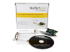 Startech PCI Express (PCIe) SuperSpeed USB 3.0-kortadapter med 2 portar och UASP ? SATA-ström - Framsidan