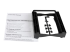 Startech Dubbelt 2,5" SSD/HDD-monteringsfäste för 3,5" enhetsfack - Framsidan