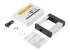 StarTech.com 5.25" to 3.5" Trayless Hard Drive Hot Swap Bay - Vänster vinkel