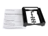 Startech Dubbelt 2,5" SSD/HDD-monteringsfäste för 3,5" enhetsfack - Framsidan