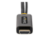 StarTech.com 1ft (30cm) HDMI to DisplayPort Adapter, Active 4K 60Hz HDMI Source to DP Monitor Adapter Cable, USB Bus Powered, HDMI 2.0 to DisplayPort Converter for Laptops/PC - Närbild