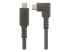 StarTech.com 3ft (1m) Rugged Right Angle USB-C Cable, USB 10 Gbps, USB C to C Data Transfer Cable, 4K 60Hz DP Alt Mode, 100W Power Delivery - Framsidan