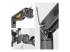 StarTech.com Desk Mount Monitor Arm, Up To 32" Display, C-Clamp, TAA - Flera vinklar