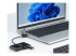 StarTech.com 4-Port USB 2.0 Hub, USB Bus Powered, Small Travel Mini USB Hub, USB 2.0 Splitter, Multi-Port Portable USB Hub, 480Mbps, Overcurrent Protection (OCP) - Vänster vinkel