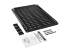Eaton Tripp Lite Series SmartRack Sliding Steel Rack Shelf - Vänster vinkel