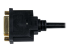 StarTech.com 20 cm HDMI till DVI-D-videokabeladapter - Närbild