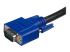 StarTech.com 1,8 m 2-i-1 USB KVM-kabel - Höger vinkel