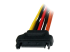 StarTech.com 6in Latching SATA Power Y Splitter Cable Adapter - Närbild