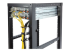 StarTech.com 1U Vertical 2.2 x 3.9in Server Rack Cable Management D-Ring Hook w/ Flexible Opening - Höger vinkel