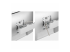 StarTech.com Six-Monitor Desk Mount w/ Crossbar, Up To 32" Screens/17.6lb - Närbild