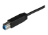 StarTech.com USB 3.1 USB-C till USB-B-kabel - Närbild