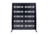 StarTech.com 1U Server Rack Shelf, 2U 22in Universal Fixed Vented Network Rack Shelf/Cantilever Tray for 19" AV/Data/Network Equipment Enclosure w/Cage Nuts & Screws, 50lbs Weight Cap. - Ovansidan