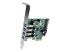 Startech PCI Express PCIe SuperSpeed USB 3.0-kontrollerkortadapter med 4 portar och UASP - Vänster vinkel