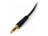 StarTech.com 6 ft Slim 3.5mm Stereo Audio Cable - Närbild