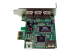 StarTech.com 4 Port PCI Express Low Profile High Speed USB Card - Höger sida