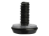 StarTech.com 50 Pack 10-32 Server Rack Cage Nuts and Screws with Washers, Rack Mount Hardware Kit, Network/IT Equipment Cabinet Clip/Captive Nuts & Bolts for Square Rack Holes, Black, TAA - Höger sida