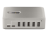 StarTech.com 10-Port USB-C Hub, 8x USB-A + 2x USB-C, Self-Powered w/ 65W Power Supply, USB 3.1 10Gbps Hub w/ BC1.2 Charging, Desktop/Laptop USB Hub with 3ft Locking USB-IF Certified Cable - Framsidan