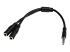 Startech 4 Position to 2x 3 Position 3.5mm Headset Splitter Adapter - Framsidan