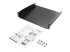StarTech.com 2U Fixed Server Rack Mount Shelf, 16in Deep Steel Universal Cantilever Tray for 19" AV/Data/Network Equipment Rack with Cage Nuts & Screws, 44lbs Weight Capacity, 60" Deep - Höger vinkel