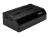 StarTech.com 4-Bay USB 3.0 to SATA Hard Drive Docking Station, USB Hard Drive Dock, External 2.53.5 SATA III (6Gbps) SSDHDD Docking Station, Hot-Swappable Hard Drive Bay - Vänster vinkel