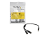 Startech 4 Position to 2x 3 Position 3.5mm Headset Splitter Adapter - Framsidan
