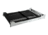 StarTech.com 2U Vented Sliding Server Rack Shelf w/ Cable Management Arm - Vänster vinkel